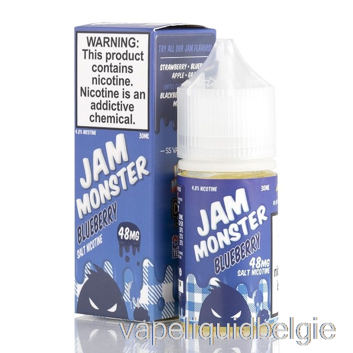 Vape Smaken Bosbessen - Jam Monsterzouten - 30ml 48mg